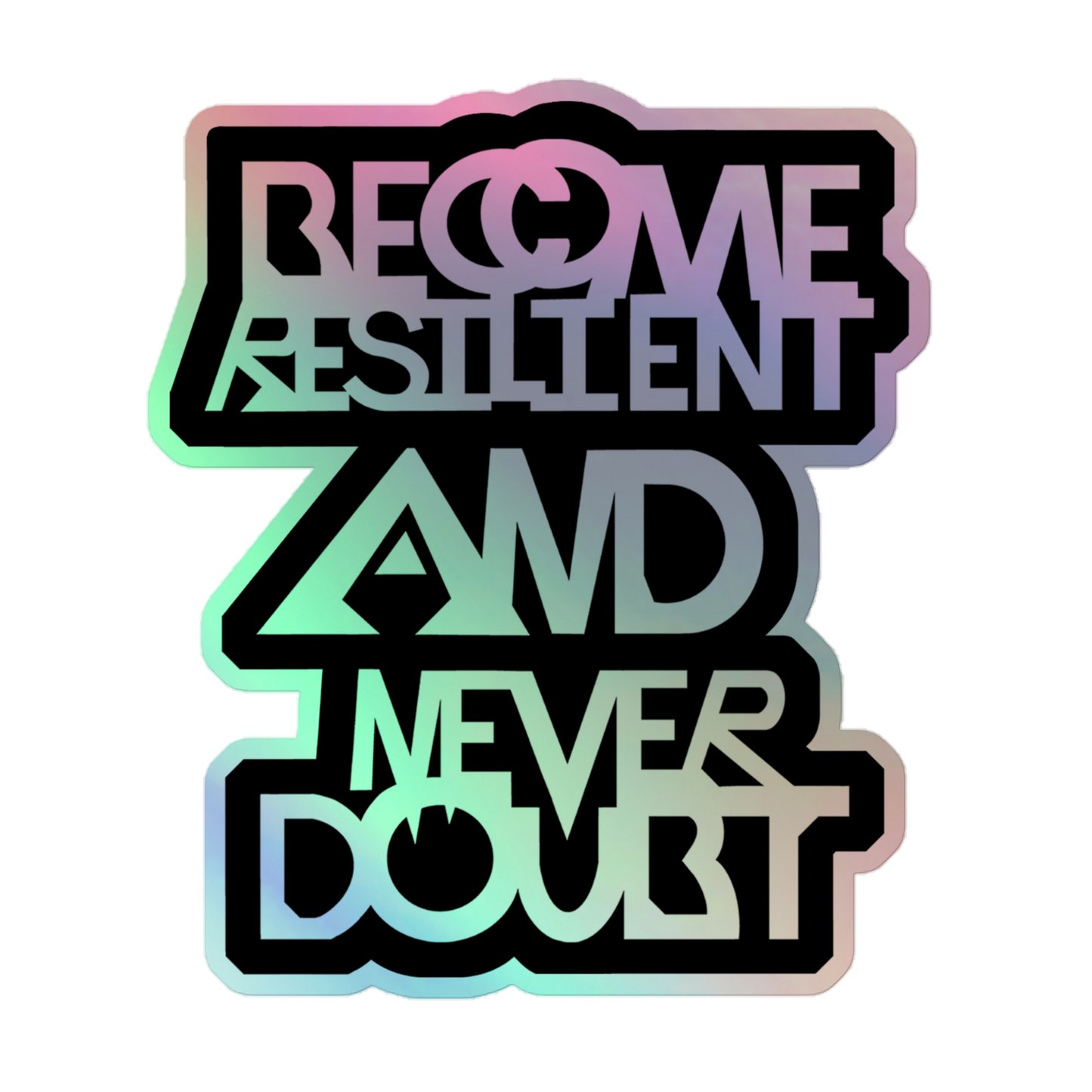 Slogan BRAND Sticker